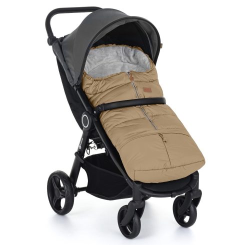 PETITE&MARS Téli szett Jibot 3in1 bundazsák + kézmelegítő kesztyű babakocsira - Jasie Sweet Toffee