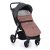 PETITE&MARS Téli szett Jibot 3in1 bundazsák + kézmelegítő kesztyű babakocsira - Jasie Dusty Pink
