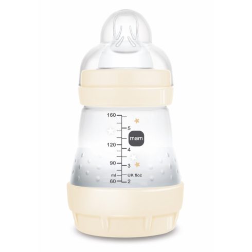 Mam 160 ml  Anti-Colic 0 hó + cumisüveg - bézs foka