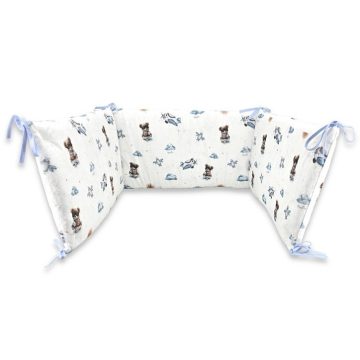 Baby Shop fejvédő kiságyba - Kék maci