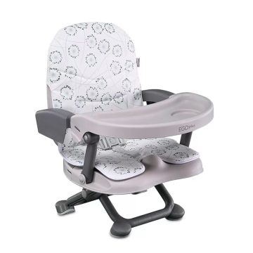   Lorelli Ego Plus székre szerelhető székmagasító - White Fluff PU Leather 