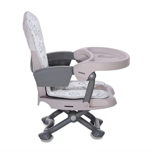 Lorelli Ego Plus székre szerelhető székmagasító - White Fluff PU Leather 