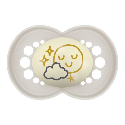 MAM Original Night 6 hó+ szilikon nyugtató cumi 2 db - Unisex
