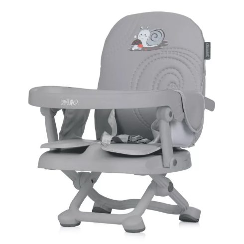 Chipolino Lollipop hordozható székmagasító etetőszék - Ash grey 
