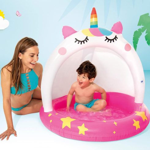 Intex Caticorn bébimedence 102x102 cm