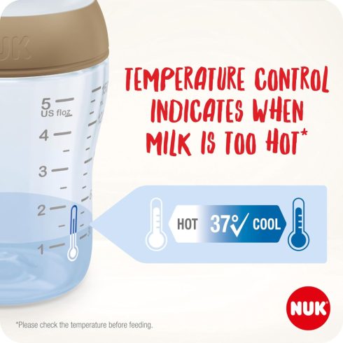 NUK Perfect Match Temperature Control cumisüveg 260 ml 3+hó - Bárány