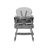 Lorelli Siesta 3az1-ben fix etetőszék - Grey Leather