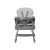 Lorelli Siesta 3az1-ben fix etetőszék - Grey Leather