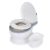 Chipolino Lux WC fórmájú bili hanggal - Grey