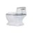 Chipolino Lux WC fórmájú bili hanggal - Grey
