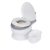 Chipolino Lux WC fórmájú bili hanggal - Grey