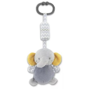   Lorelli Toys Campanula plüss babakocsi játék - Szürke Elefánt 