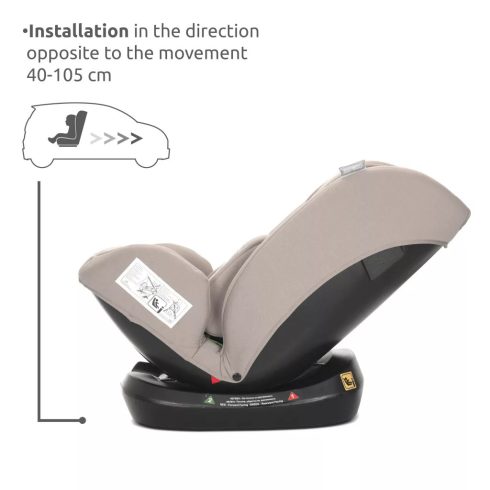 Lorelli Voyager i-Size autósülés 40-150cm + nyakpárna - Grey