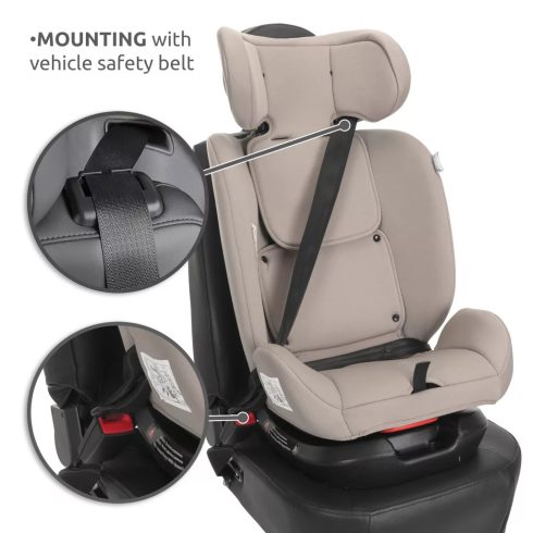 Lorelli Voyager i-Size autósülés 40-150cm + nyakpárna - Grey