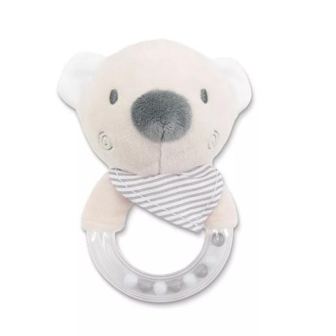 Lorelli Toys Plüss csörgő - Bézs Maci 