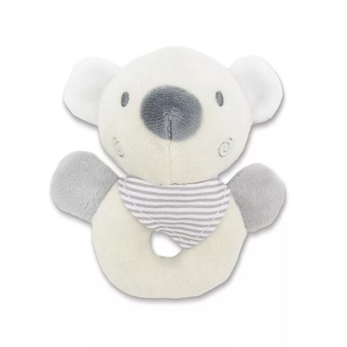 Lorelli Toys Plüss csörgő karika - Bézs Maci 
