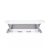   Chipolino Isla összecsukható kád hálós babatartóval 81 cm - Grey