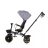 Chipolino Max Sport tricikli kupolával - Anthracite 