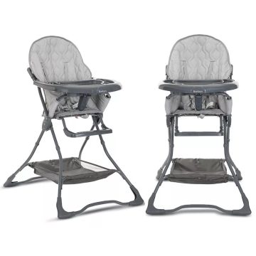 Lorelli Bonbon fix etetőszék - Gray Leather 