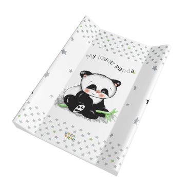 Babastar merev pelenkázó lap 50*70 cm - szürke panda
