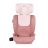 Chipolino Tycoon autósülés 76-150cm - pink marshmallow 
