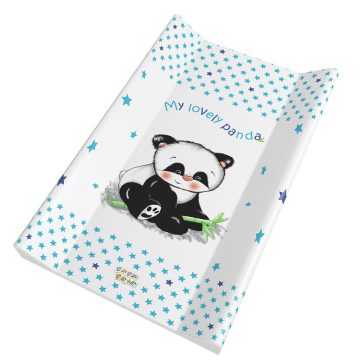 Babastar merev pelenkázó lap 50*80 cm - kék panda