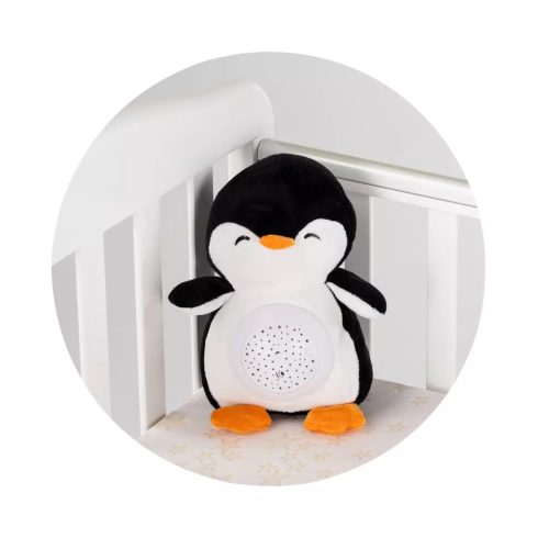 Chipolino projektoros zenélő plüss játék - Penguin 