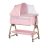 Chipolino Charisma babaöböl - powder pink/wood
