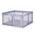 Chipolino Fiesta babakarám 120x120 cm - grey 