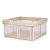 Chipolino Vibe babakarám összecsukható 120x120 cm - beige