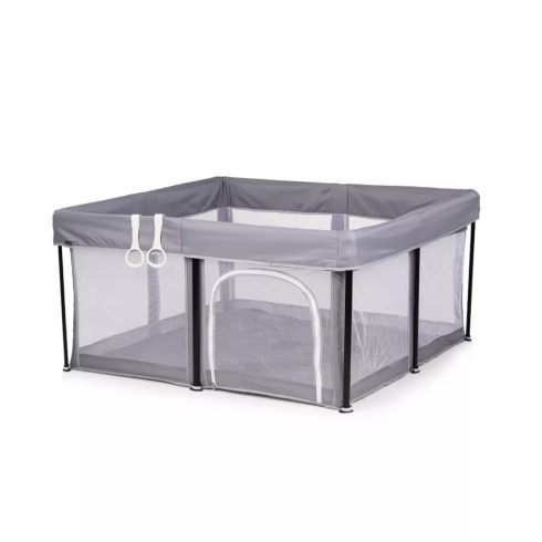 Chipolino Vibe babakarám összecsukható 120x120 cm - grey 