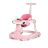 Chipolino Happy Walker bébikomp - pink 