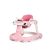 Chipolino Happy Walker bébikomp - pink 