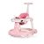 Chipolino Happy Walker bébikomp - pink 
