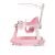 Chipolino Happy Walker bébikomp - pink 