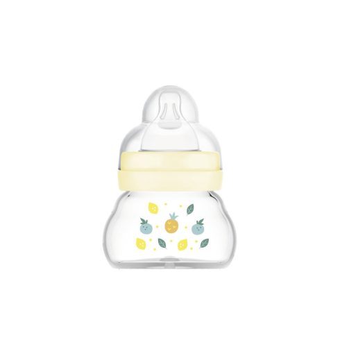 Mam  Feel Good 90ml  Premium üvegből készült cumisüveg Extra lassú átfolyás 0+ bézs 