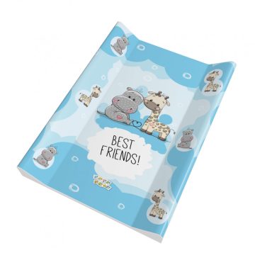   Babastar merev pelenkázó lap 50*70 cm - Best friend's ! kék