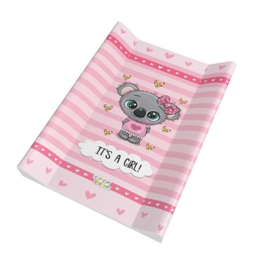   Babastar merev pelenkázó lap 50*70 cm - It's a girl ! koala rózsaszín 