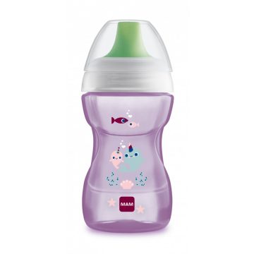 Mam 270 ml Fun to Drink Cup ivópohár - lila ocean