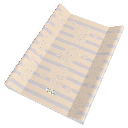 Babastar puha 2 ékes pelenkázó lap 50*70 cm - Levendula apró maci + pillangó 