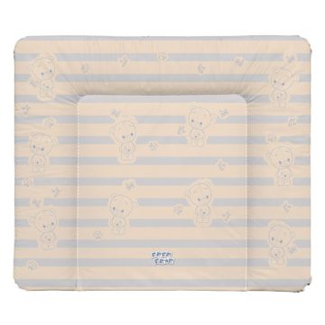   Babastar puha pelenkázó lap 85*75 cm - Levendula apró maci + pillangó 