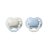   Tommee Tippee Newborn Újszülött szilikon cumi 0-2 hó 2 db - Kék/Krém
