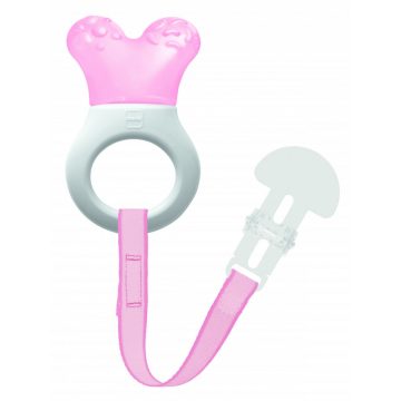   Mam Mini Cooler&Clip 2+ hűtőrágóka - rózsaszín (új csomagolás)