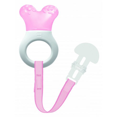 Mam Mini Cooler&Clip 2+ hűtőrágóka - rózsaszín (új csomagolás)
