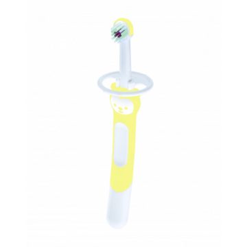 MAM Training Brush - bébifogkefe  5+hó - pasztell sárga