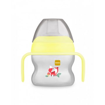 Mam első ivópohár  4 hónapos 150 ml - sárga róka