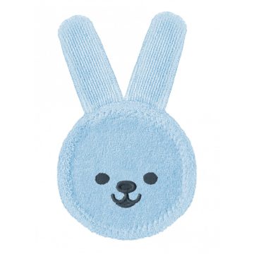   Mam Oral Care Rabbit 0+ a baba szájápolásához - kék nyuszi 