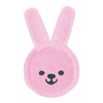   MAM Oral Care Rabbit 0+ a baba szájápolásához - rózsaszín nyuszi
