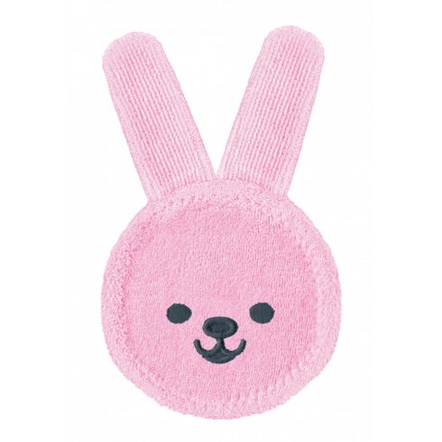 MAM Oral Care Rabbit 0+ a baba szájápolásához - rózsaszín nyuszi