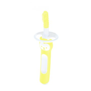 MAM Massaging Brush masszázsfogkefe 3+ hó - sárga